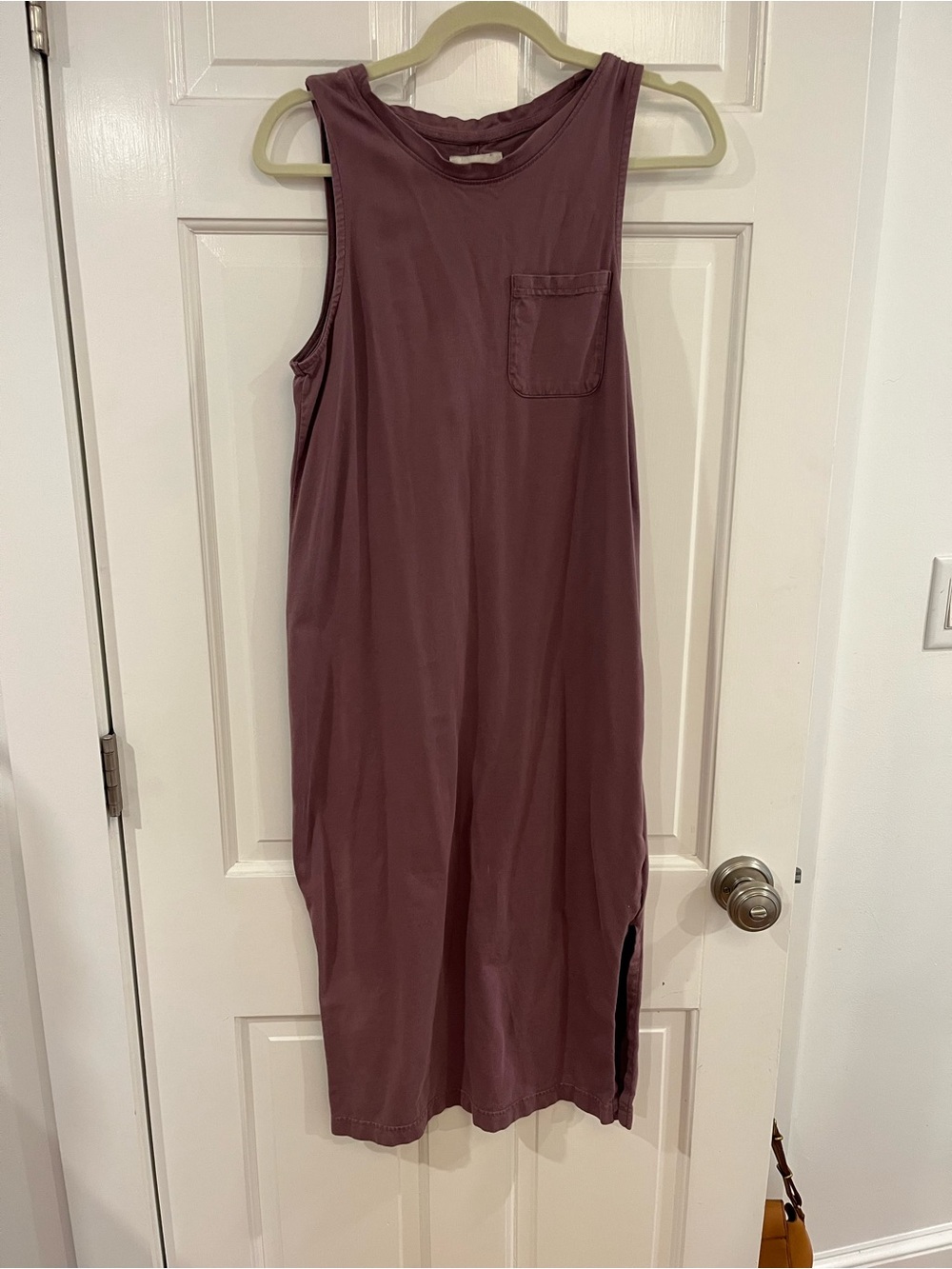 PACT Sleeveless midi Tank Dress with Pocket
